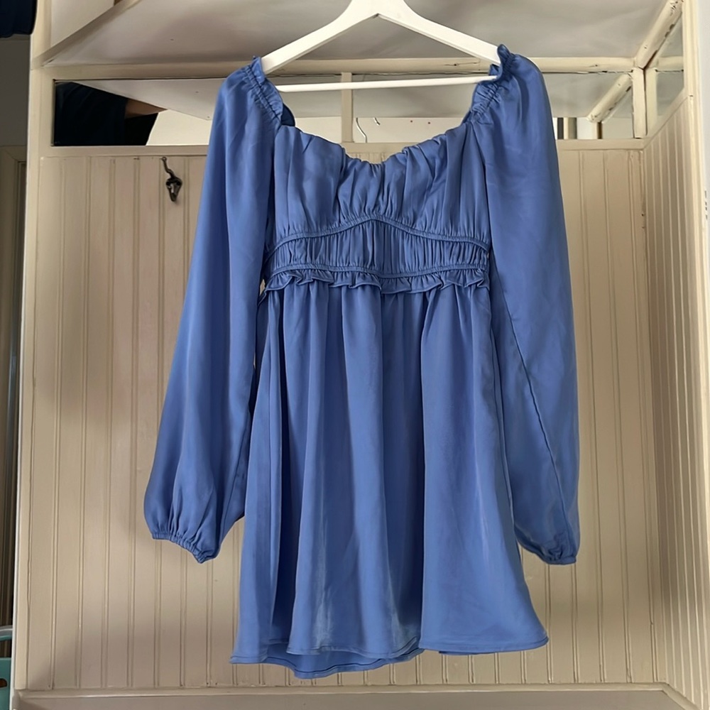 Altar’d State Mini Dress Periwinkle